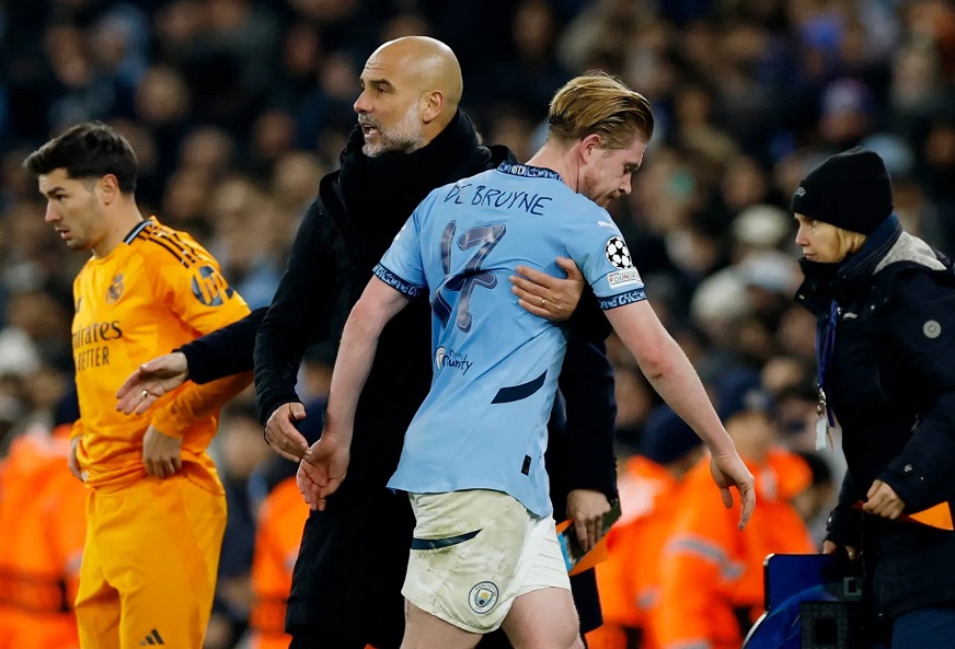 Laatste wedstrijd van Kevin De Bruyne tegen Manchester United